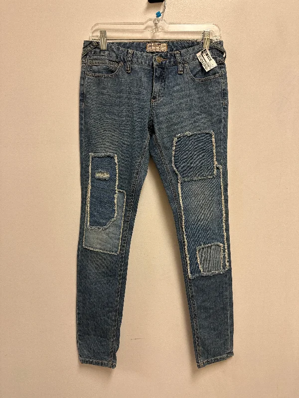 Spiritual Vitality Jeans Skinny By Free People In Blue Denim, Size: 4