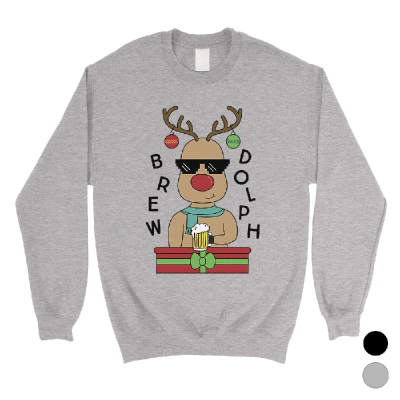 Effortless Outfits Brewdolph Unisex Crewneck Sweatshirt