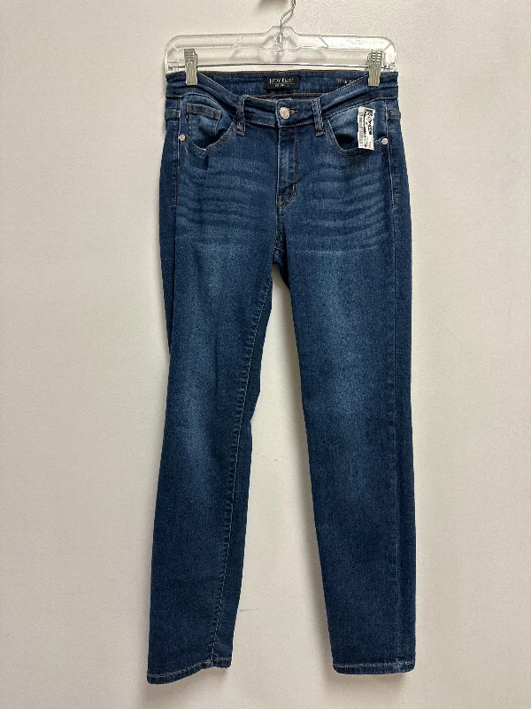 Casual And Comfortable Jeans Straight By Judy Blue In Blue Denim, Size: 4