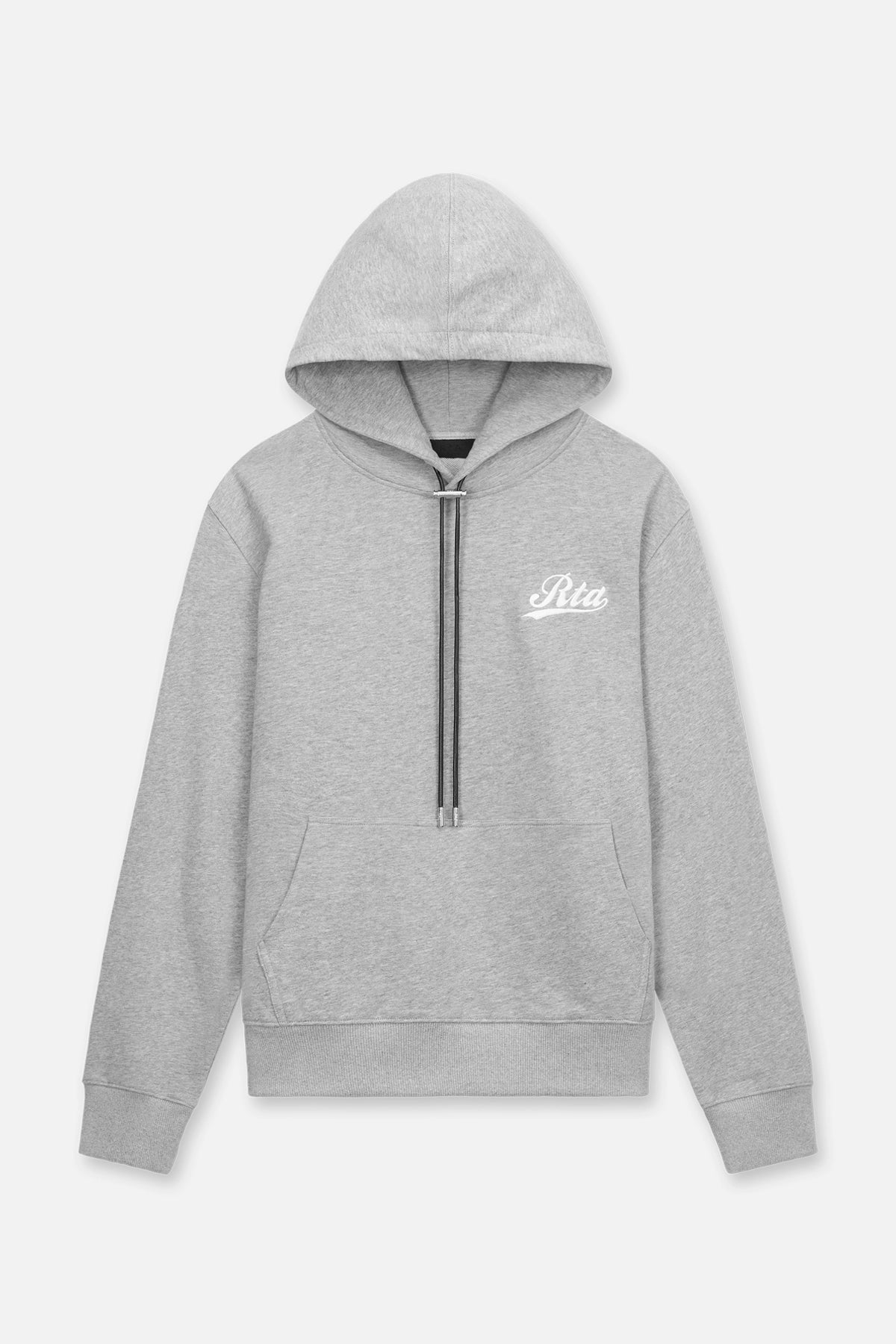Lace Design DION HOODIE | HEATHER GREY COLLEGIATE SCRIPT