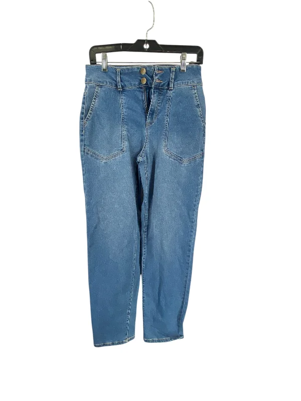 Elegant And Lazy Jeans Straight By D Jeans In Blue Denim, Size: 4