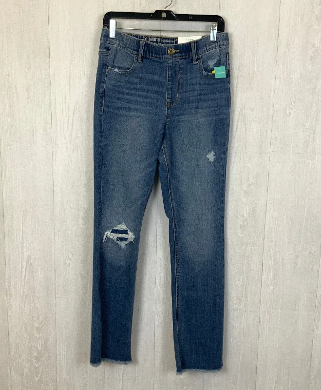 Fashion Style Jeans Boot Cut By Maurices In Blue Denim, Size: 4