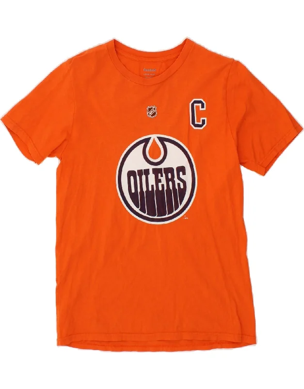 Warm Atmosphere REEBOK Boys Graphic T-Shirt Top 14-15 Years Large  Orange Cotton