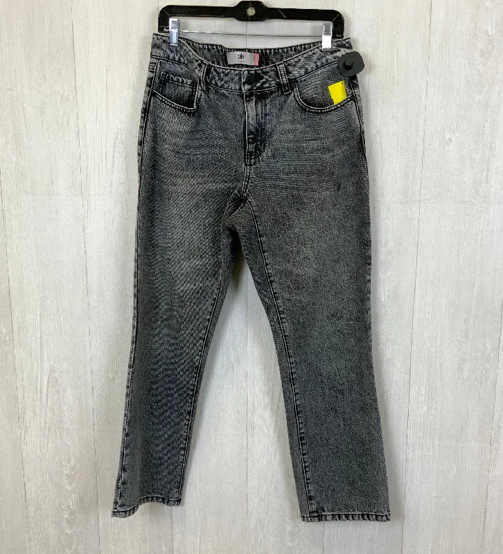 Romantic And Fresh Jeans Boyfriend By Cabi In Grey Denim, Size: 6