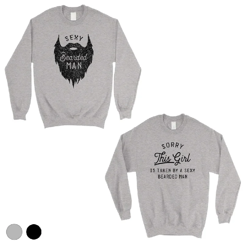 Soft Comfort Taken By Sexy Bearded Man Matching Sweatshirt Pullover Couples Gift