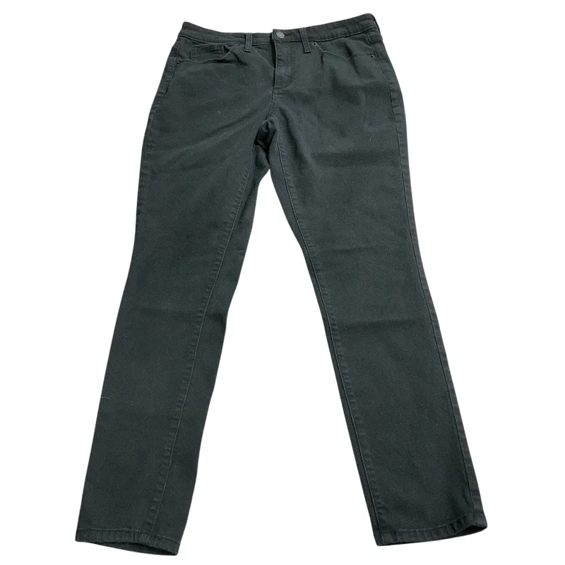 Sporty Wear Jeans Skinny By Universal Thread In Black, Size: 8