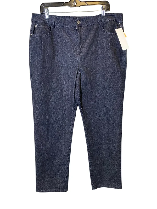 Design Trend Jeans Skinny By Style And Company In Blue Denim, Size: 18