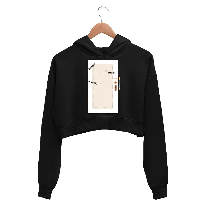 Cozy Vibes The Big Bang Theory Crop Hoodie - Penny, Penny, Penny