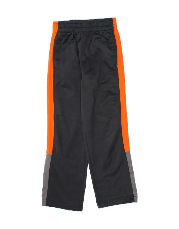 Warm Chic Outfits STARTER Boys Tracksuit Trousers 6-7 Years Small  Grey Colourblock