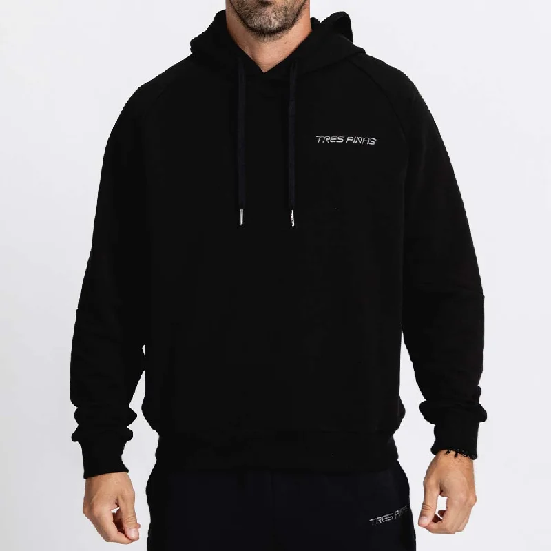 Practical Style Unisex Resilience Pullover Hoodie | Black
