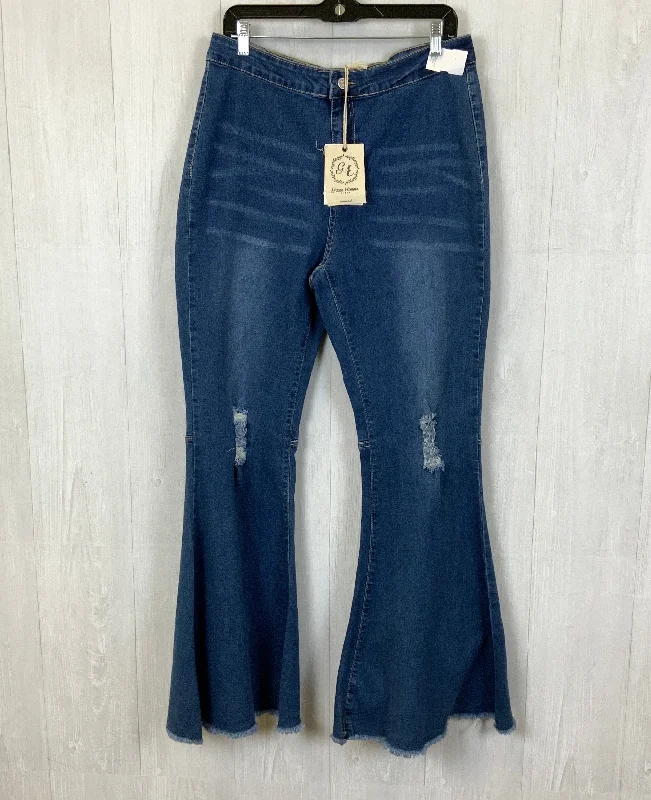 Luxury Customization Jeans Boot Cut By Clothes Mentor In Blue Denim, Size: 10