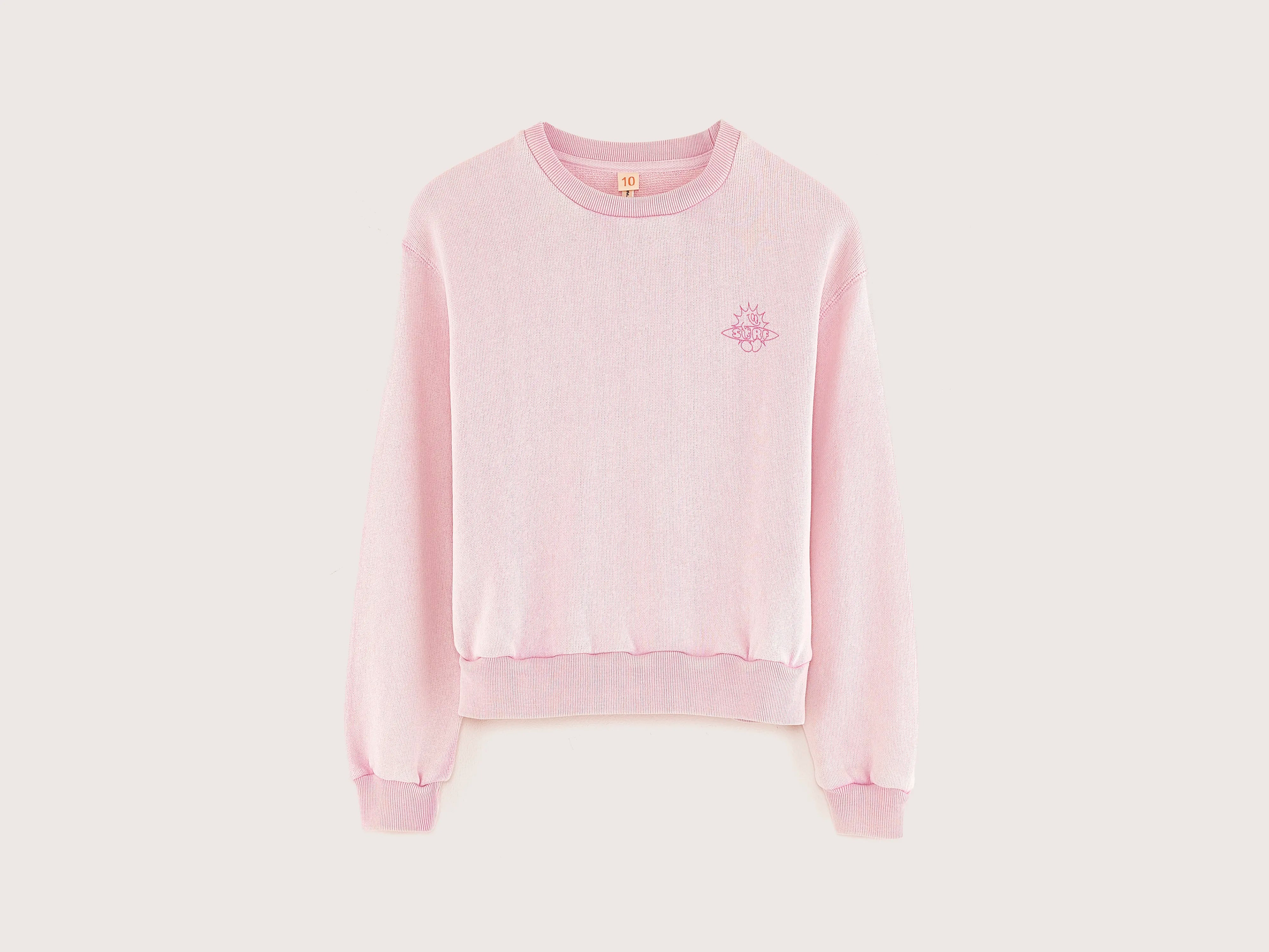 Warm Wear Fanzi crewneck sweatshirt (251 / G / MARSHMALLOW)