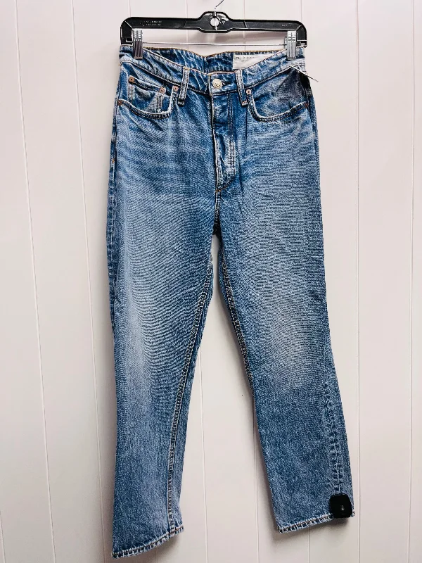 Personalized Clothing Jeans Straight By Rag & Bones Jeans In Blue Denim, Size: 4
