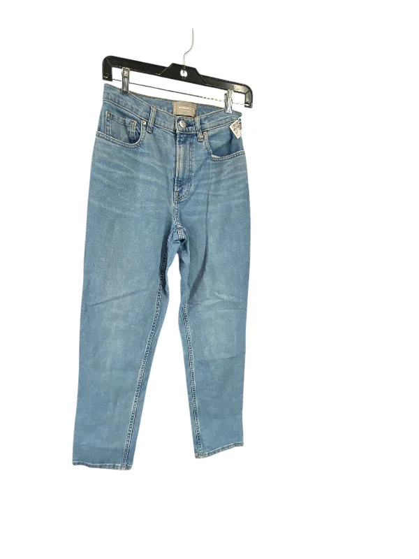 Sports And Leisure Jeans Straight By Everlane In Blue Denim, Size: 4