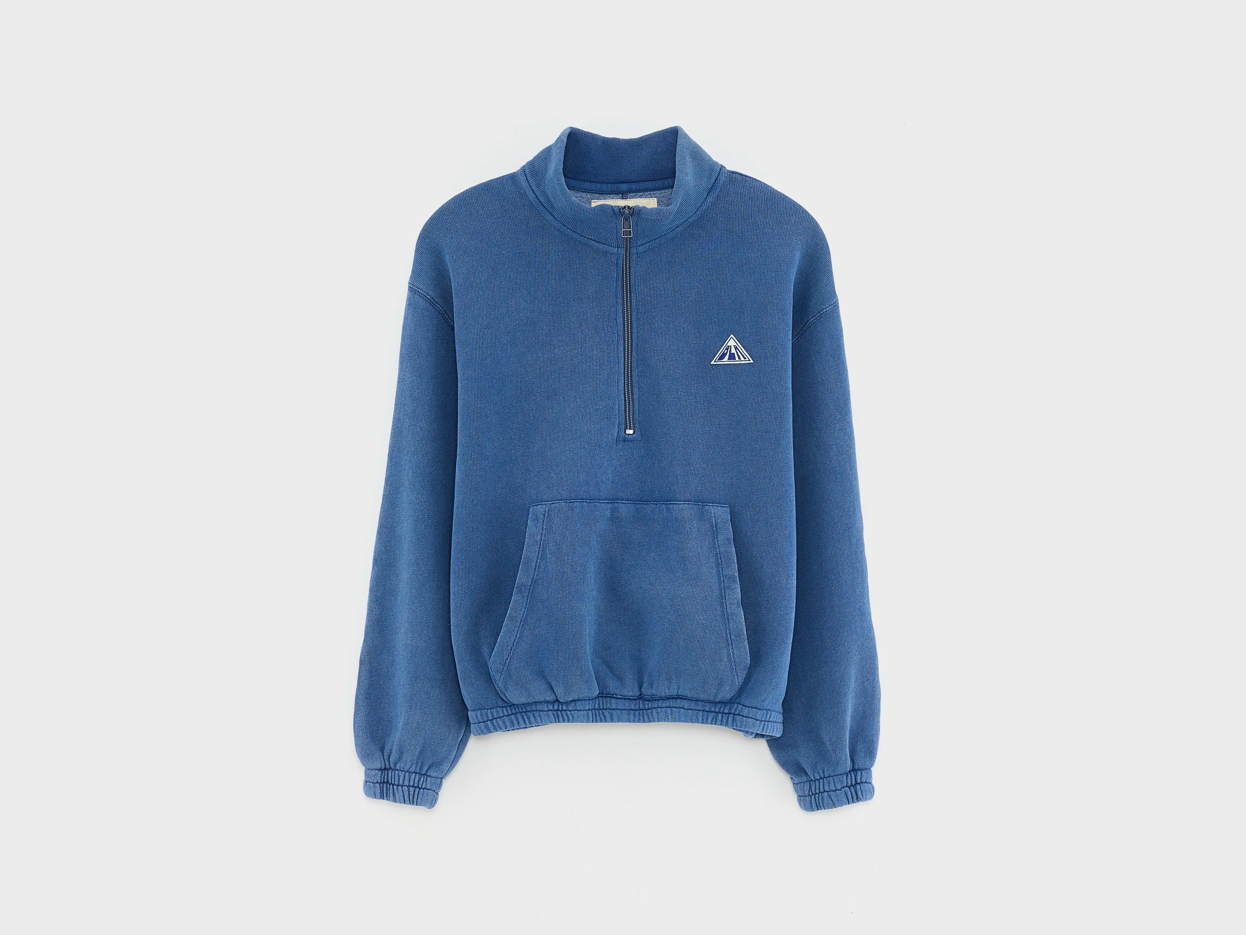 Lounge Chic Fabril half-zipped sweatshirt (251 / B / RIVER)