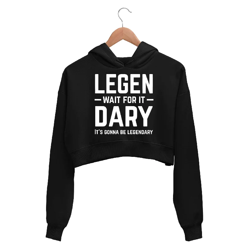 Easy Style How I Met Your Mother Crop Hoodie - Wait For It