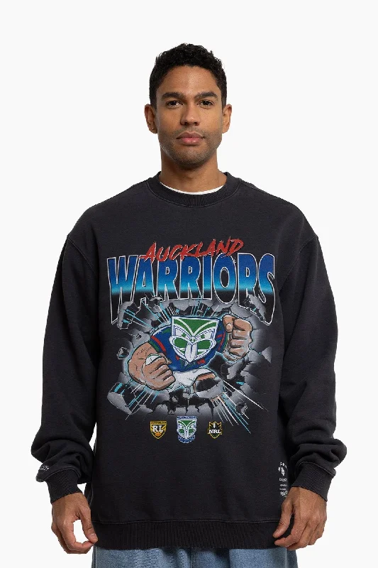 Romantic Temperament Break Out Crew Warriors | Overdyed Black