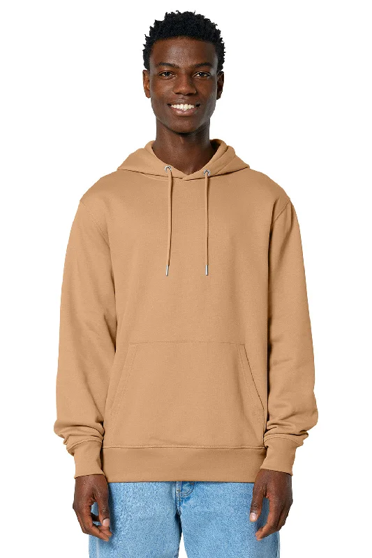 Comfortable down Stanley/Stella Mens Cruiser 2.0 Hooded Sweatshirt Hoodie w/ Pouch Pocket - Latte Brown - NEW Comfortable down Stanley/Stella Mens Cruiser 2.0 Hooded Sweatshirt Hoodie w/ Pouch Pocket - Latte Brown - NEW