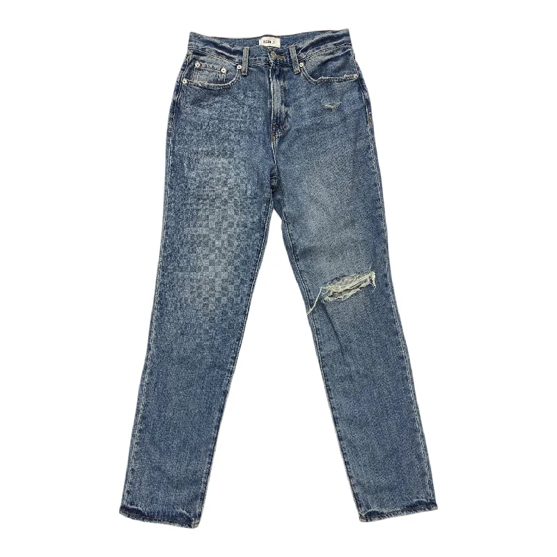 Fresh And Natural Jeans Straight By Pistola In Blue Denim, Size: 2
