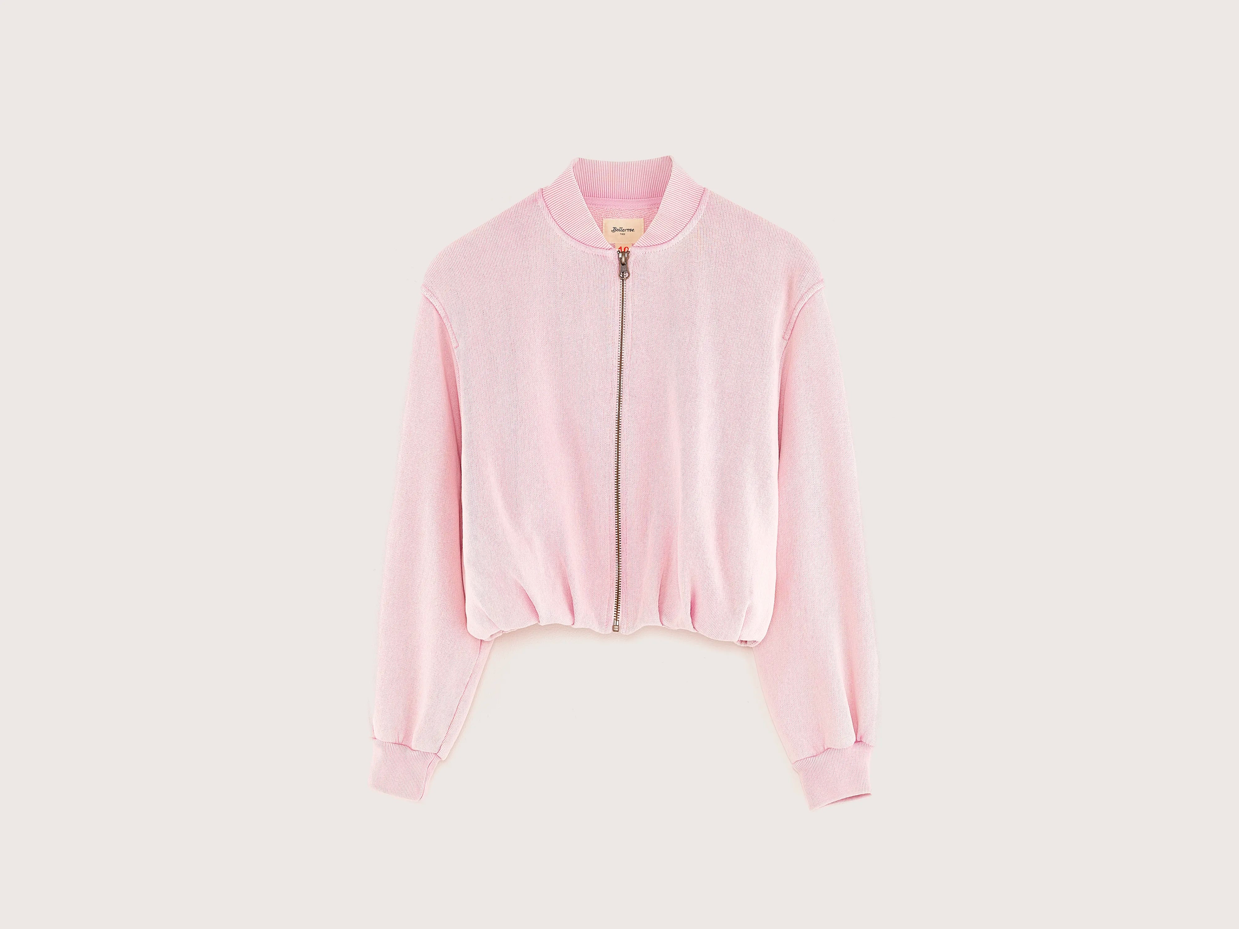 Cozy Sweaters Finess zip-front sweatshirt (251 / G / MARSHMALLOW)
