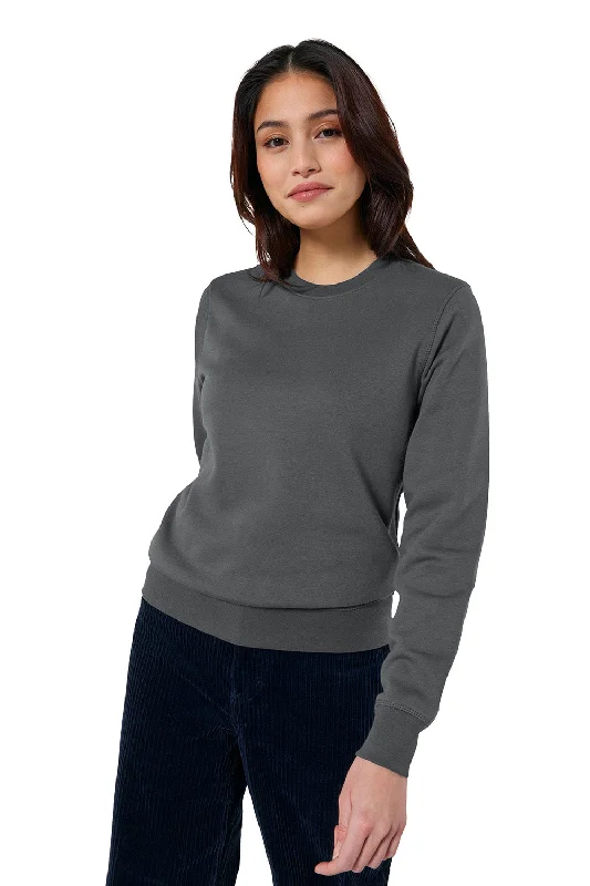 Retro Fashion Stanley/Stella Mens Roller Crewneck Sweatshirt - Anthracite Grey - NEW Retro Fashion Stanley/Stella Mens Roller Crewneck Sweatshirt - Anthracite Grey - NEW