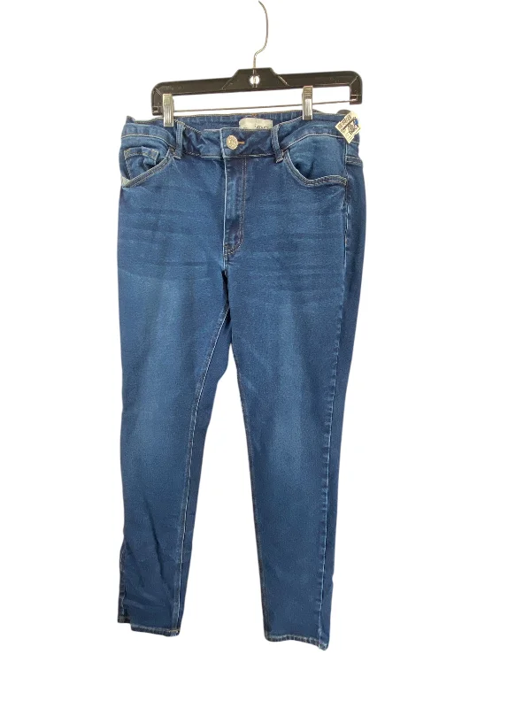 Comfortable Lifestyle Jeans Skinny By Vervet In Blue, Size: 14