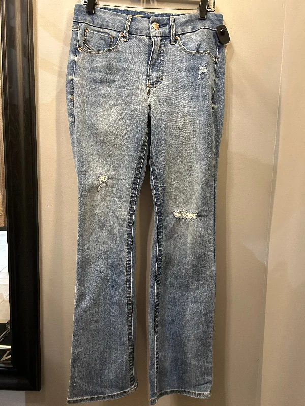 Cozy Chic Jeans Boot Cut By Seven 7 In Blue Denim, Size: 8