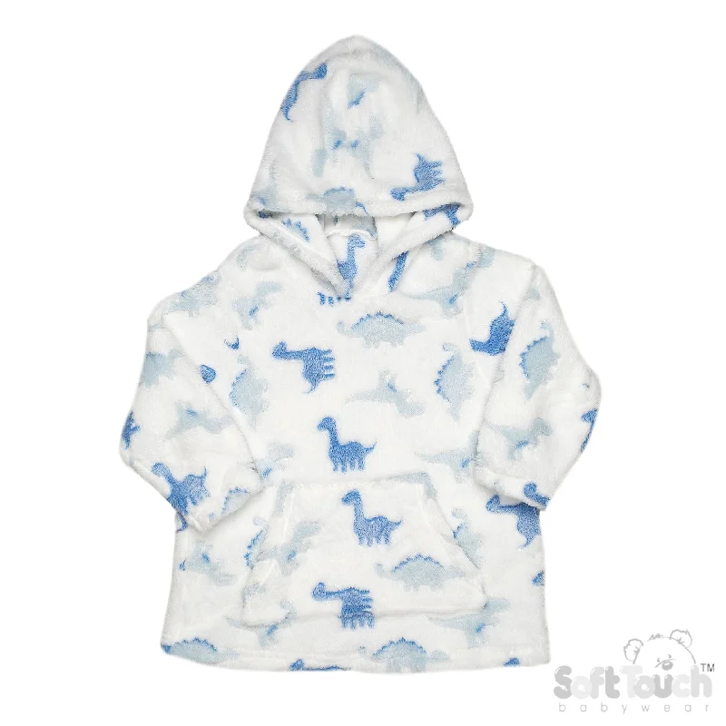 Refreshing Design Baby Hoody - White/Dino (6m-3y)(PK6) HD112w