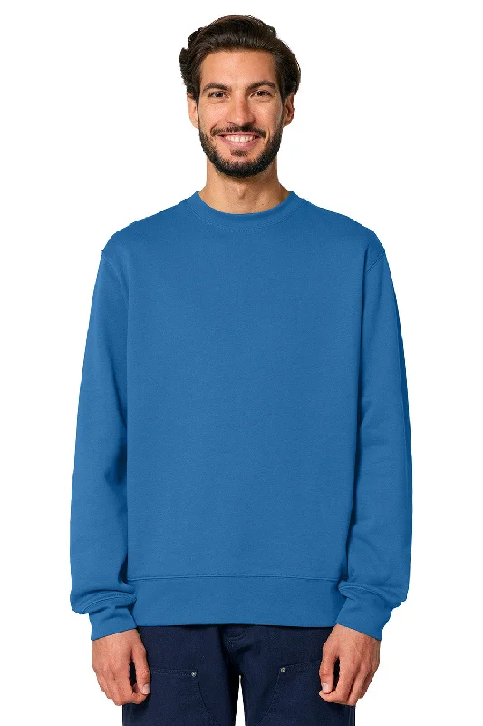 Cozy Pants Stanley/Stella Mens Changer 2.0 Crewneck Sweatshirt - Mindful Blue - NEW