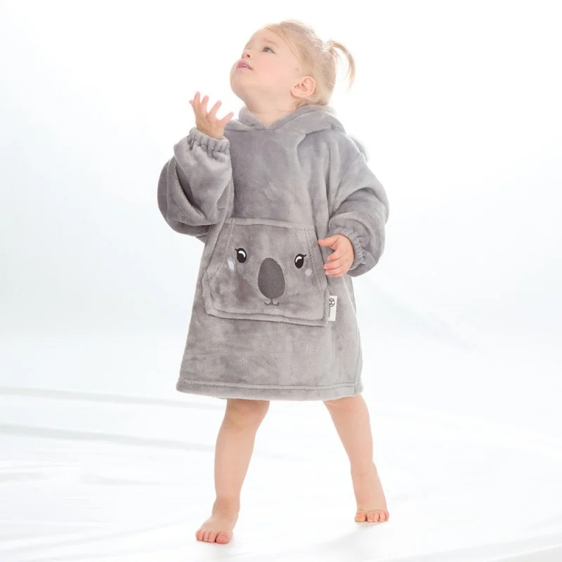 Integrated Design Baby Novelty Oversized Plush Hoodie - Koala (18m - 3Years)(PK4) 18C940