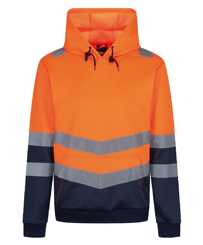 Slim Fit Orange - Pro hi-vis overhead hoodie