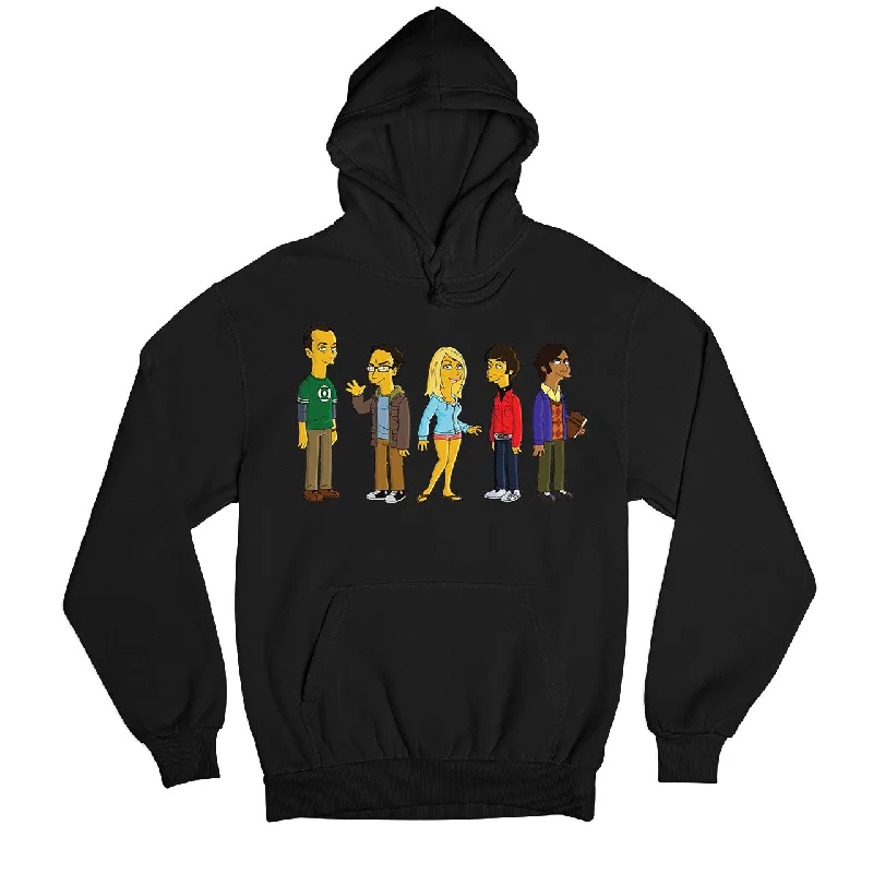 Trendy Wear The Big Bang Theory Hoodie - Simpsonized