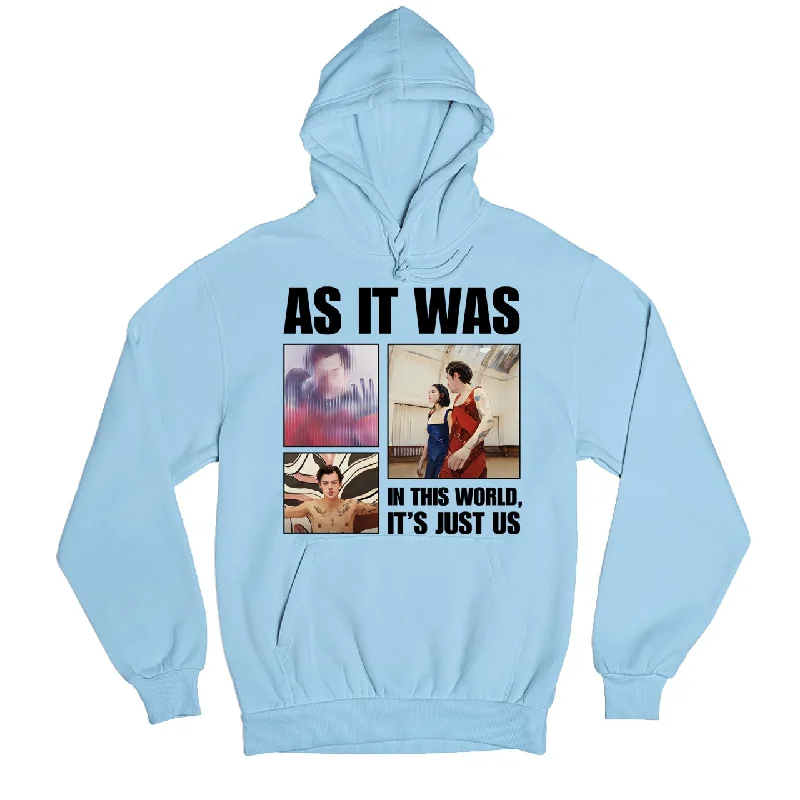 Versatile Style Harry Styles Hoodie - In This World It's Just Us