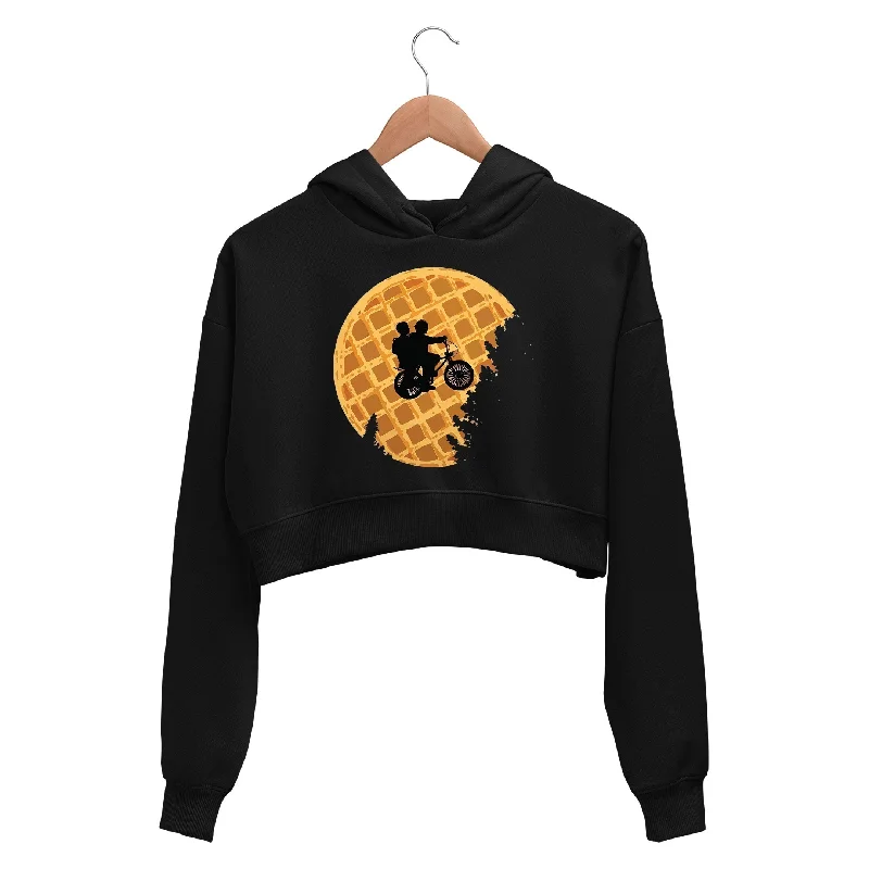 Chic Comfort Crop Hoodie - Eggo