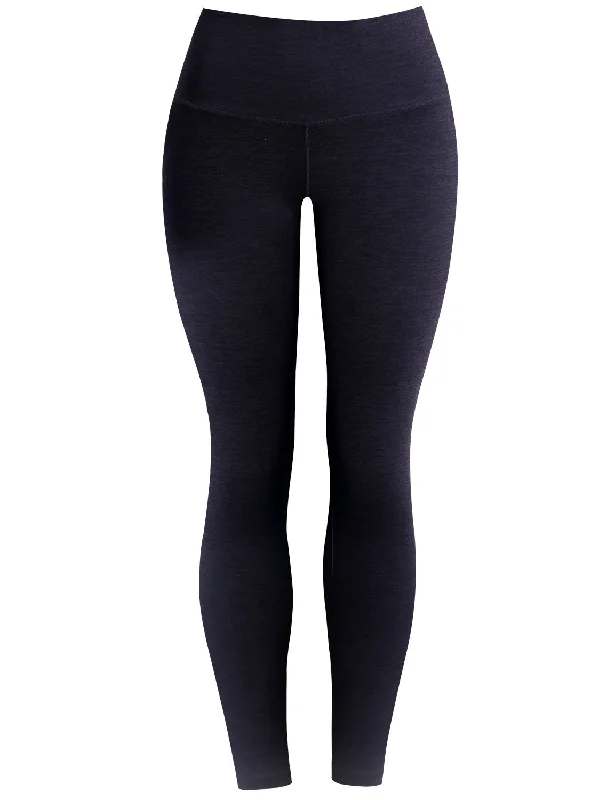 Fashion Comfort High Waist Yoga Pants heatherdarknavy