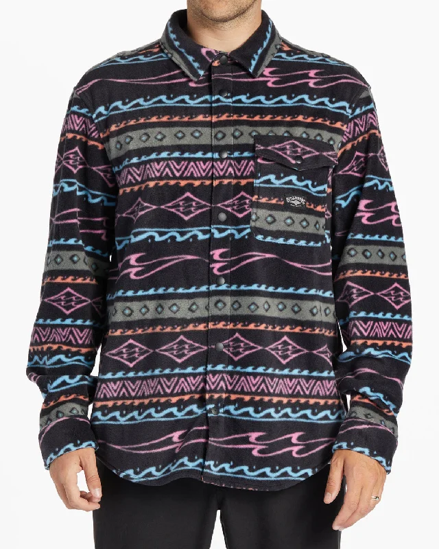 Classic A/Div Furnace Long Sleeve Flannel Shirt - Purple Ash