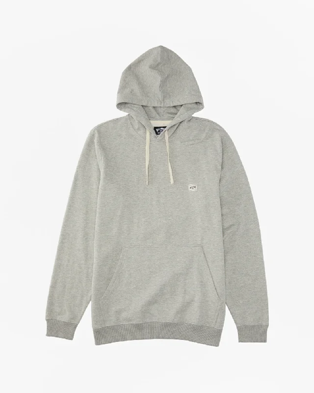Simple Matching All Day Hoodie - Light Grey Heather