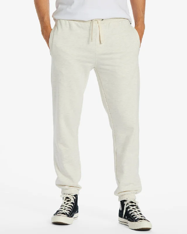 Feminine Charm All Day Sweatpants - Light Grey Heather