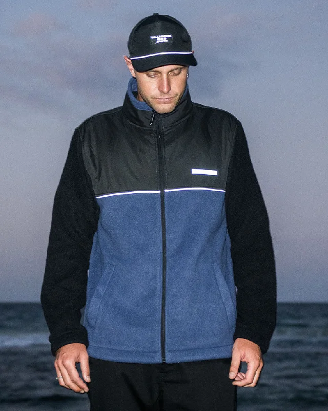 Dynamic Fashion Boundary Spec 73 Polar Fleece Full Zip Pullover - Black