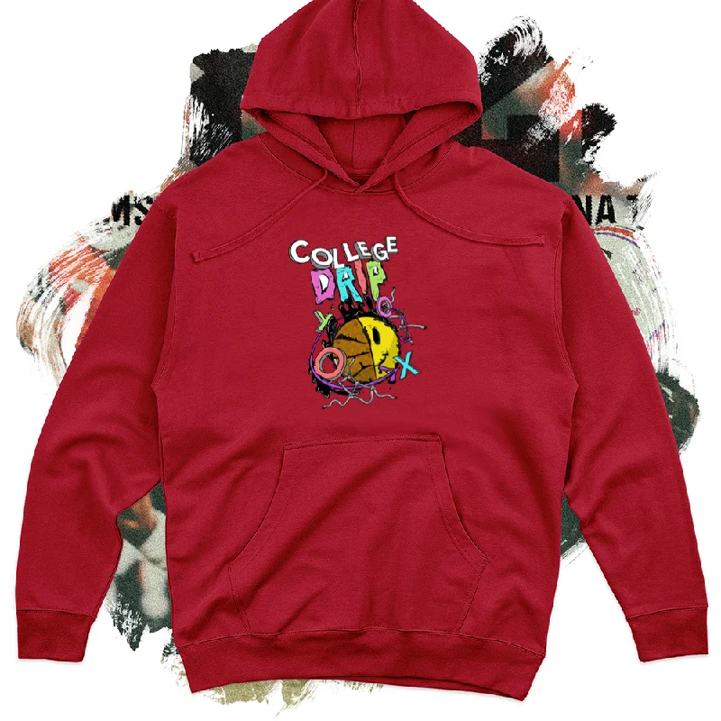 Smart Comfort Wear College Drip Color Midweight Hoodie