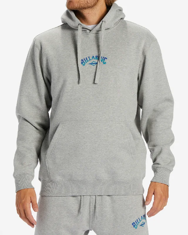 Boutique Recommendation Core Arch Hoodie - Light Grey Heather
