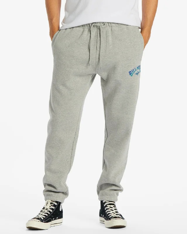 Elegant And Casual Core Arch Joggers - Light Grey Heather