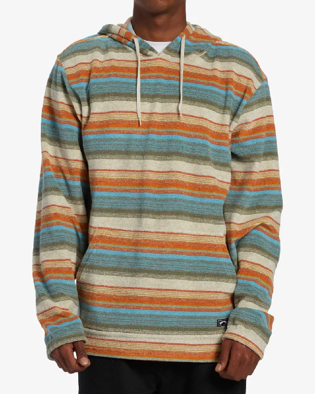 College Style Flecker Diego Pullover Sweatshirt - Oatmeal Heather