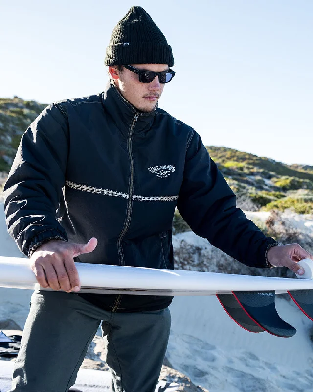 Casual And Casual Gnaraloo Reversible Jacket - Stealth