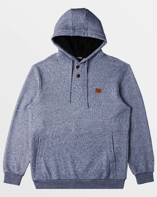 Advanced Customization Hudson Hoodie - Dusty Navy Heather