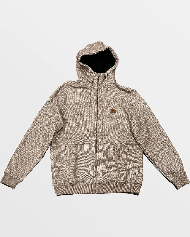 Noble Temperament Hudson Zip Hoodie - Java Heather