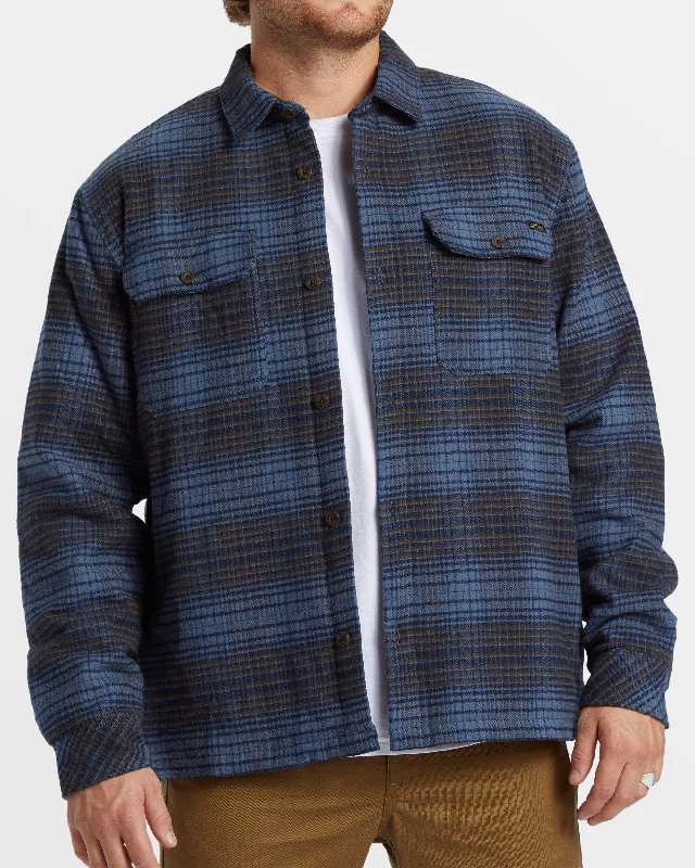 Hooded design Offshore Jacket - Navy