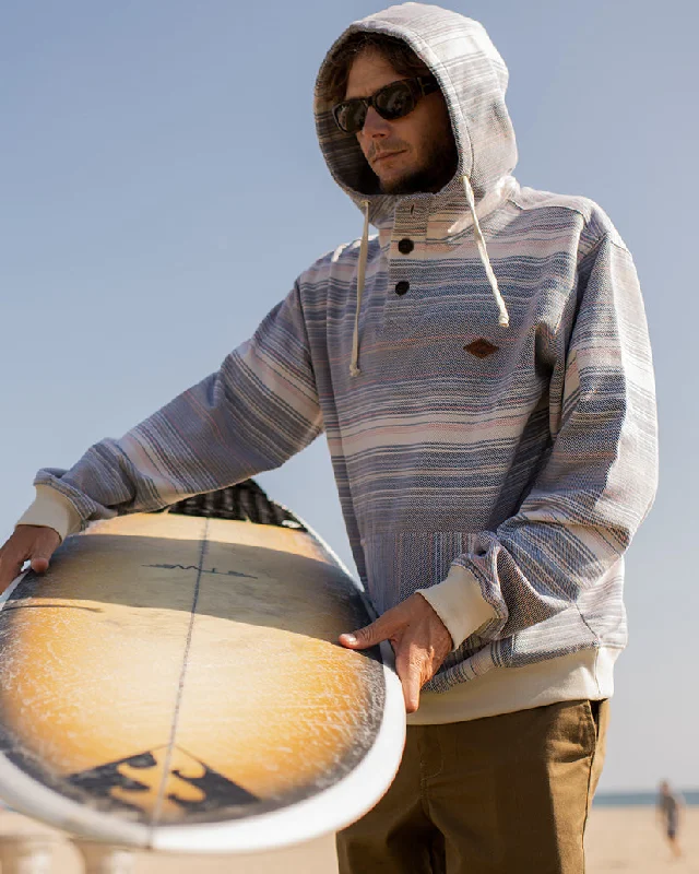 Classic Style Rancho Hoodie - Slate Blue