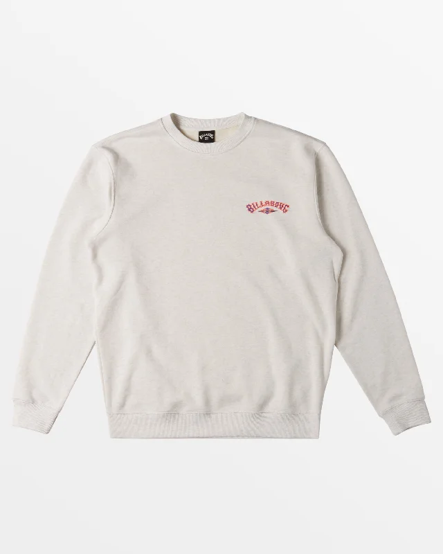 Carefree Short Sands Crew Neck Sweatshirt - Oatmeal Heather