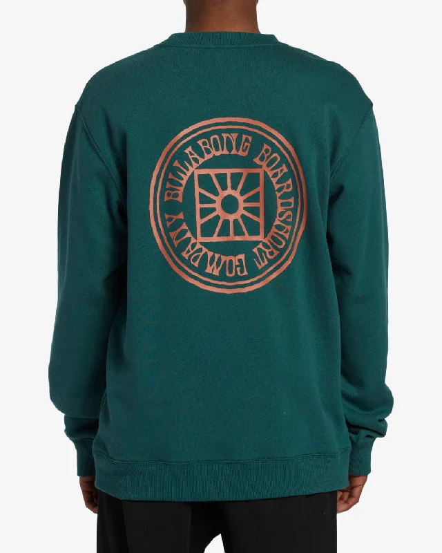 Sexy Fun Short Sands Crew Sweatshirt - Deep Teal